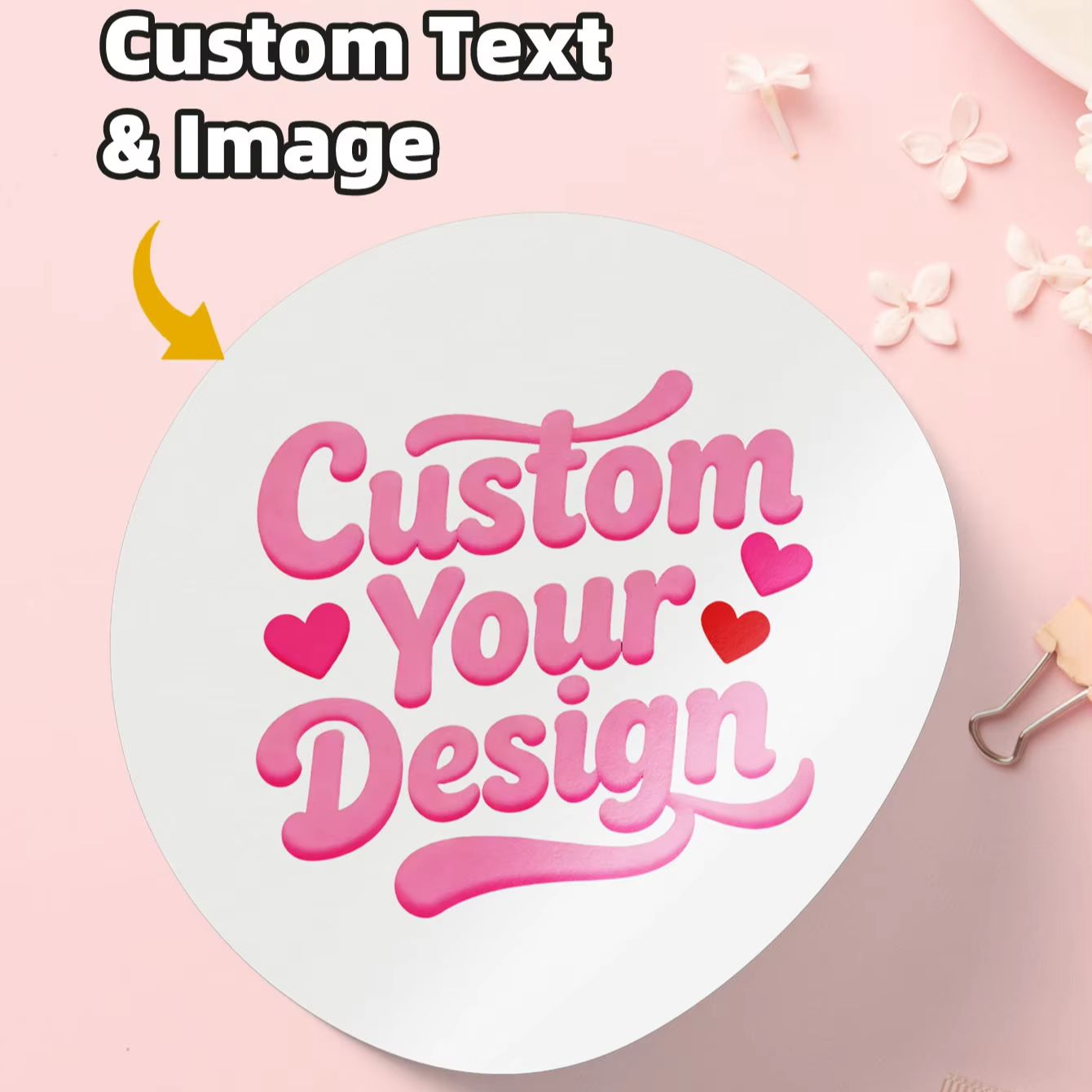Embellishments For Scrapbooking - 1‑120Pcs Custom Round Stickers, Personalized Photo,