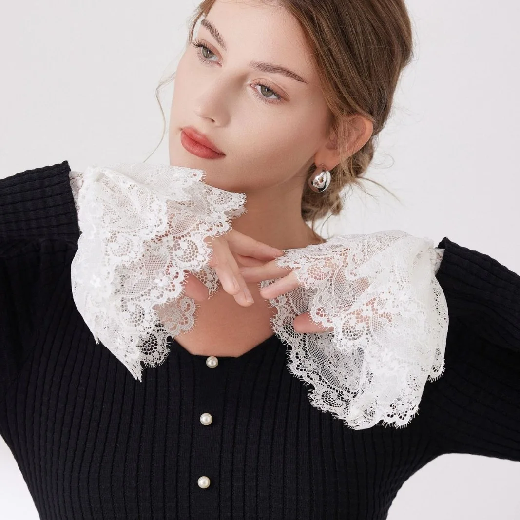 26 Elastic Short Cuff Womens L - огляд і ціна Elastic Lace Trim