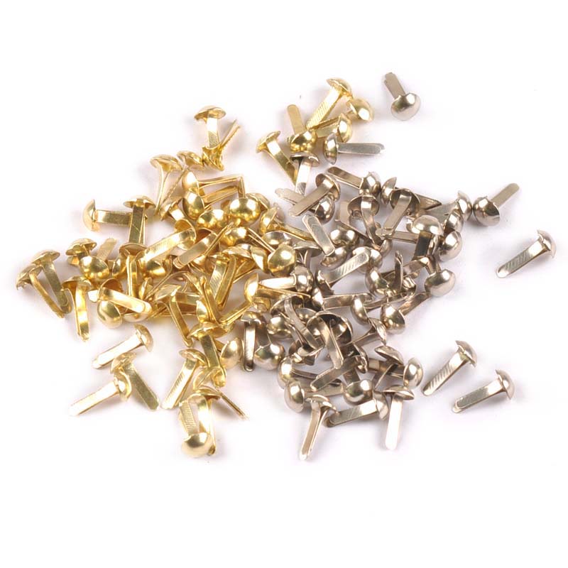 100PCs mixed Silver/golden Rou - огляд і ціна Embellishments For Scrapbooking