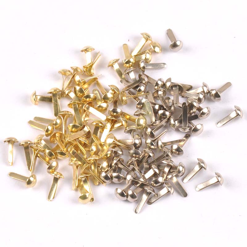 100PCs mixed Silver/golden Rou - огляд і ціна Embellishments For Scrapbooking
