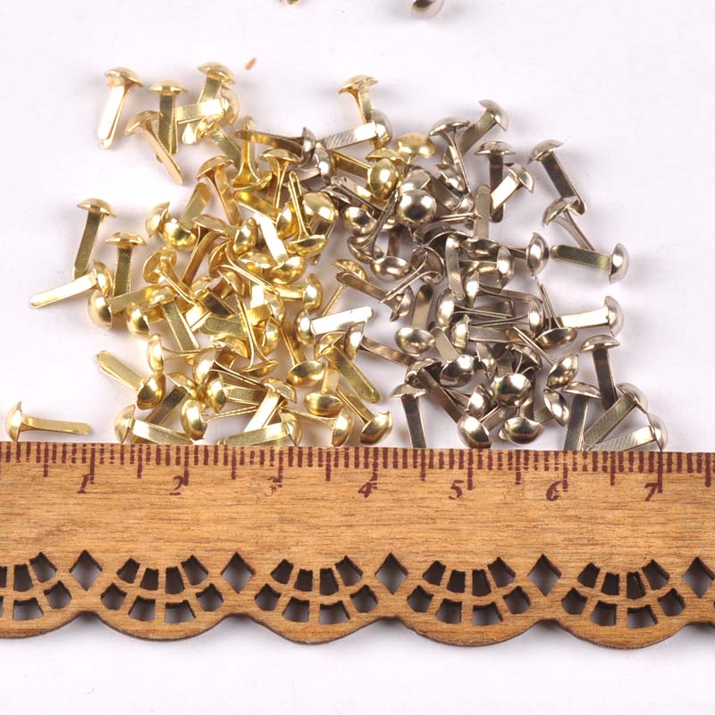 100PCs mixed Silver/golden Rou - огляд і ціна Embellishments For Scrapbooking
