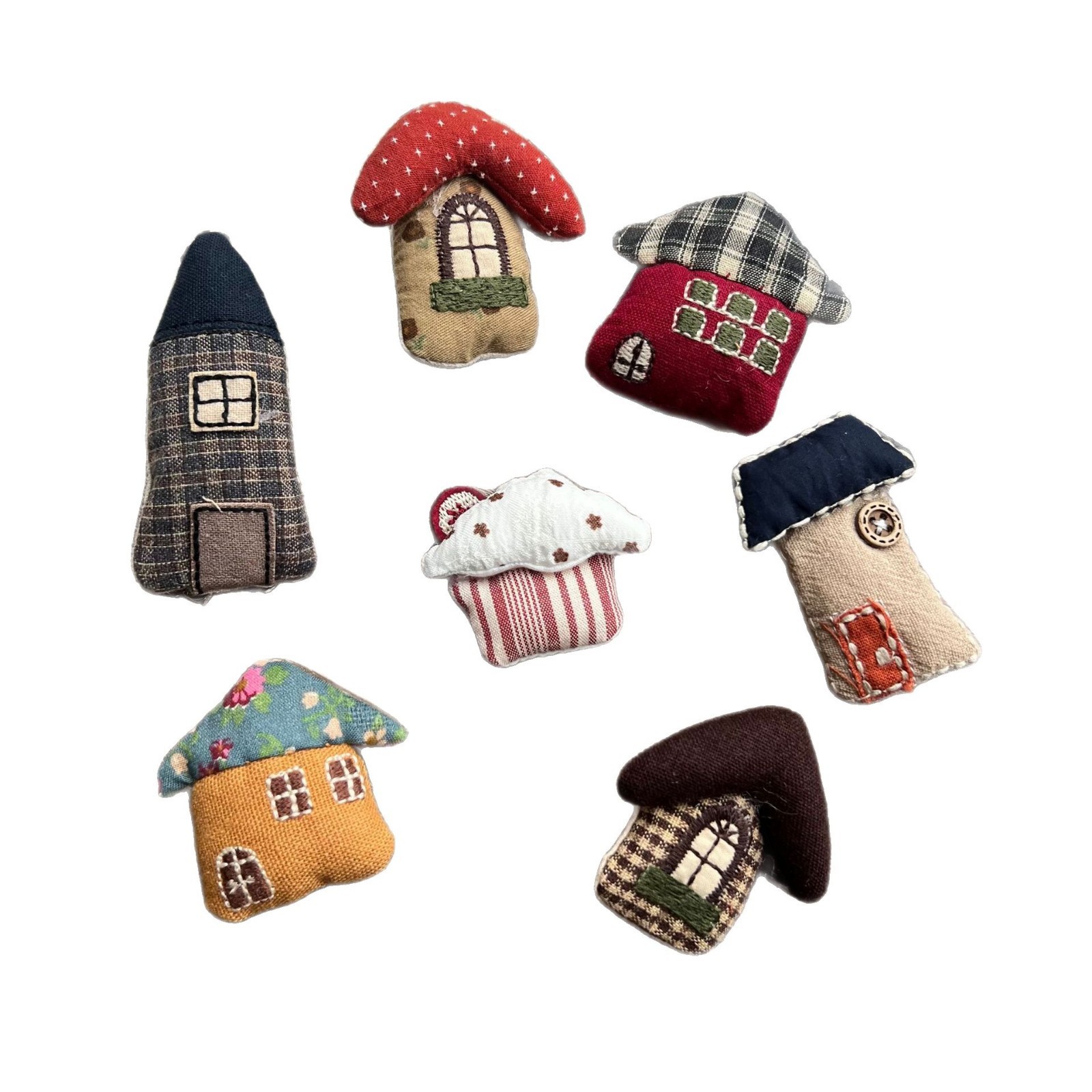 Stuffed Fabric Mushroom House  - огляд і ціна Craft Embellishment
