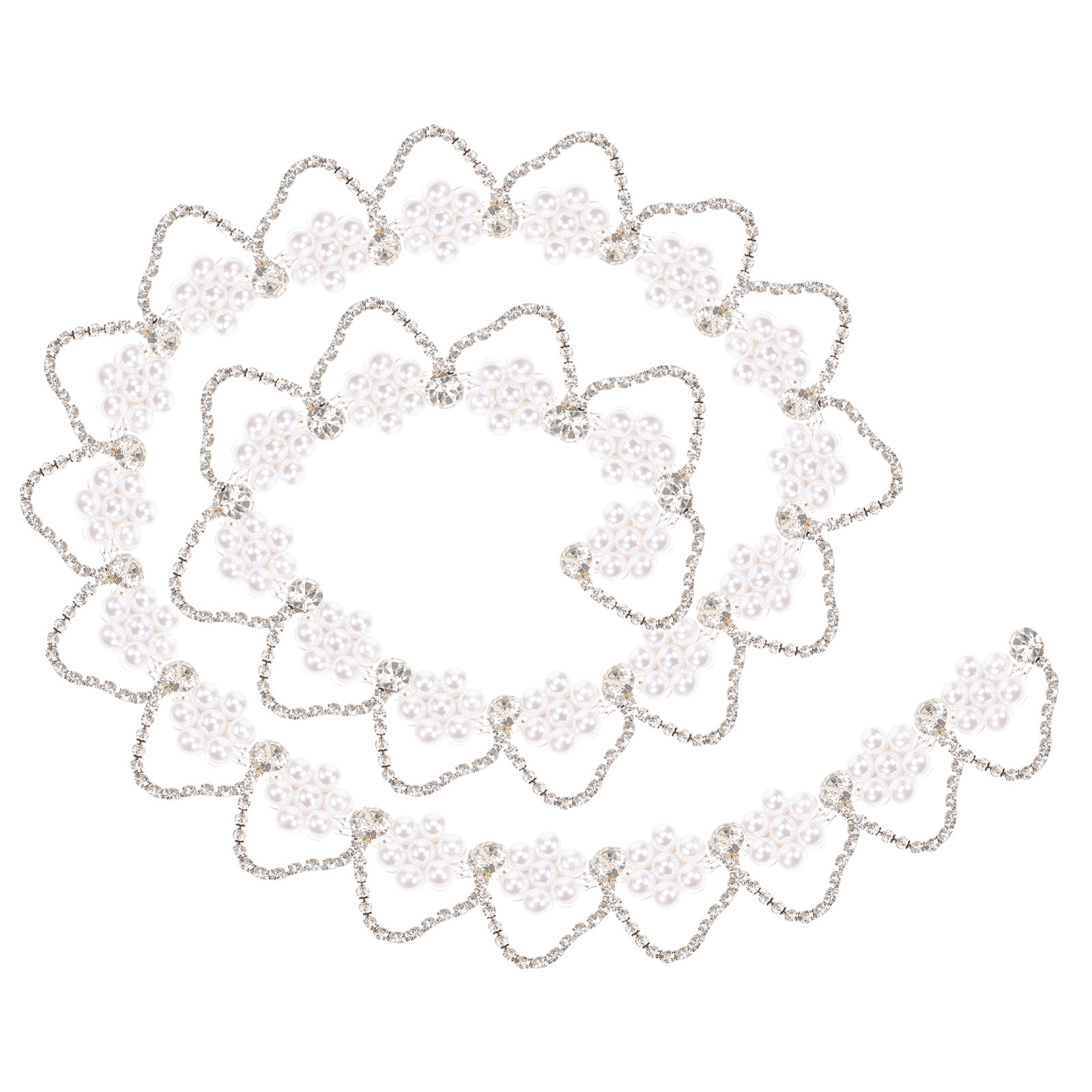 Premium Rhinestone Pearl Chain - огляд і ціна Pearl Trim Chain