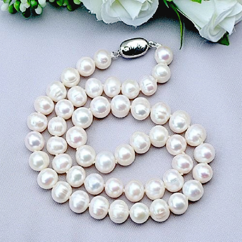 8-9mm Natural Freshwater Pearl - огляд і ціна Pearl Trim Chain